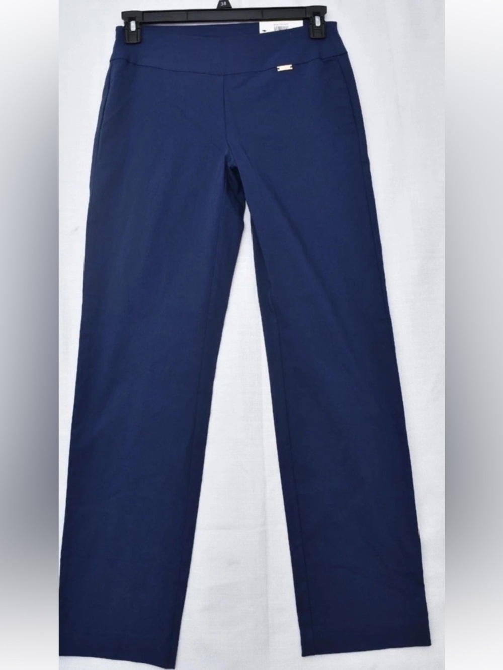 INC International Concepts Navy Straight-Leg Women's Pants